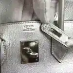 Hermès Limited Edition 2004 Athens Olympic Limited Edition Birkin 30 Silver Chevre Palladium Hardware