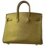 Hermès 2004 Birkin 25 Gold Chevre Brushed Gold Hardware