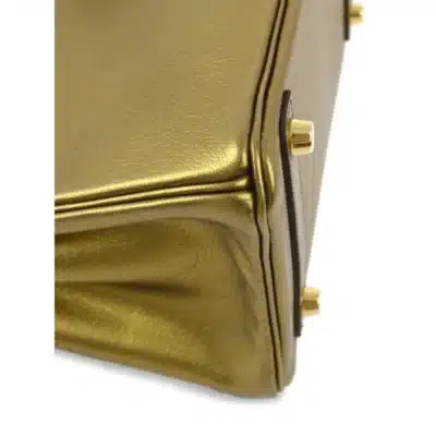 Hermès 2004 Birkin 25 Gold Chevre Gold Hardware