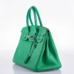 Hermès 2012 Birkin 30 Menthe Clemence Palladium Hardware