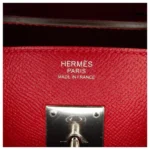 Hermès 2013 Birkin 35 Rouge Vif Epsom Palladium Hardware