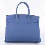 Hermès 2018 Birkin 30 Blue Brighton Clemence Gold Hardware