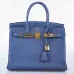 Hermès 2018 Birkin 30 Blue Brighton Clemence Gold Hardware