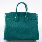 Hermès 2019 Birkin 25 Vert Verone Ostrich Gold Hardware