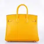 Hermès 2019 Jaune D'Or Epsom Palladium Hardware