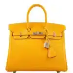 Hermès 2019 Jaune D'Or Epsom Palladium Hardware