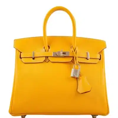 Hermès 2019 Jaune D'Or Epsom Palladium Hardware