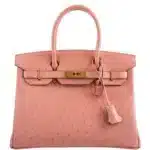 Hermès 2020 Birkin 30 Terre Cuite Ostrich Gold Hardware