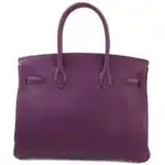 Hermès 2021 Birkin 30 Anemone Togo Palladium Hardware