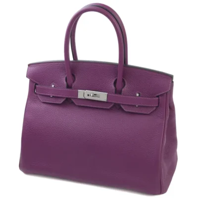 Hermès 2021 Birkin 30 Anemone Togo Palladium Hardware