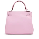 Hermès 2022 Kelly 25 Retourne Mauve Sylvestre Swift Palladium Hardware Affordable