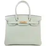 Hermès 2023 Birkin 30 Gris Neve Togo Gold Hardware