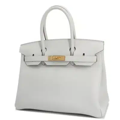 Hermès 2023 Birkin 30 Gris Pale Togo Gold Hardware