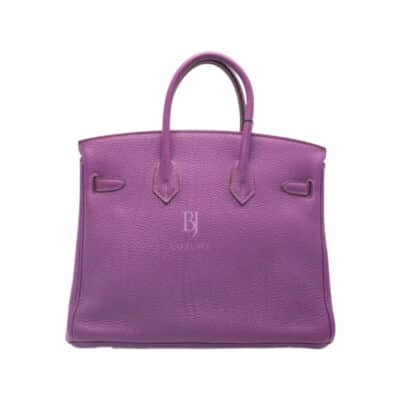 Hermès Birkin 25 Anemone Togo Palladium Hardware