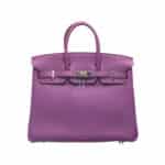 Hermès Birkin 25 Anemone Togo Palladium Hardware