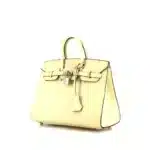 Hermès Birkin 25 Beige Epsom Silver Hardware