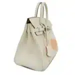 Hermès Limited Edition Birkin 25 Blanc Vaux Swift Silver Hardware