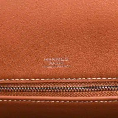 Hermès Rare Collectible Shadow Birkin 25 Brown Vaux Swift