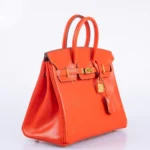 Hermès Birkin 25 Capucine Tadelakt Gold Hardware