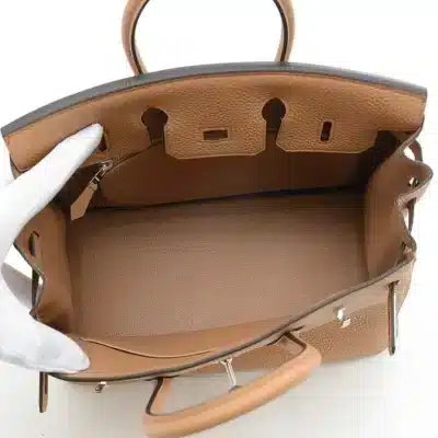 Hermès Birkin 25 Chai Togo interior