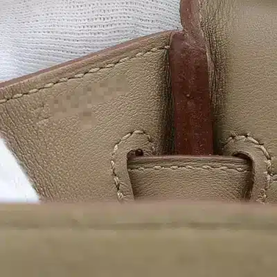 Hermès Birkin 25 Etoupe Doblis Swift Palladium Hardware