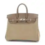 Hermès Birkin 25 Etoupe Doblis Swift Palladium Hardware