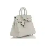 Hermès Birkin 25 Gris Perle Verso Ostrich Palladium Hardware