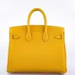 Hermès Birkin 25 Jaune Ambre Togo Gold Hardware