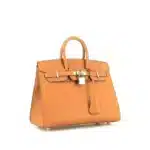 Hermès Birkin 25 Orange Epsom Silver Hardware