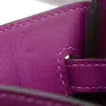 Hermès Birkin 25 Purple Togo Silver Hardware