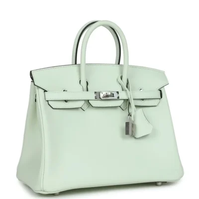 Hermès Birkin 25 Vert Fizz Swift Palladium Hardware