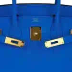 Hermès Birkin 30 Bleu Frida Epsom Gold Hardware