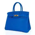 Hermès Birkin 30 Bleu Frida Epsom Gold Hardware