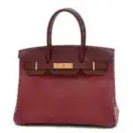 Hermès Birkin 30 Bordeaux Togo Gold Hardware