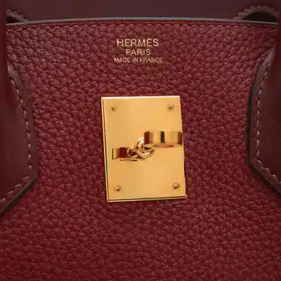 Hermès Birkin 30 Bordeaux Togo Palladium Hardware