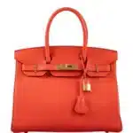 Hermès Birkin 30 Capucine Togo Gold Hardware