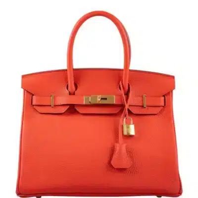 Hermès Birkin 30 Capucine Togo Gold Hardware