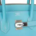 Hermès Birkin 30 Celeste Blue Epsom Palladium Hardware