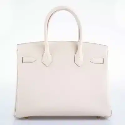 Hermès Birkin 30 Craie Togo Gold Hardware