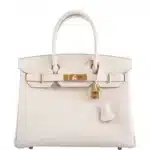 Hermès Birkin 30 Craie Togo Gold Hardware