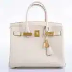 Hermès Birkin 30 Craie Togo Gold Hardware