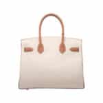 Hermès Birkin 30 Craie Togo Brushed Gold Hardware