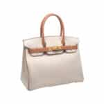 Hermès Birkin 30 Craie Togo Brushed Gold Hardware