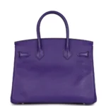 Hermès Birkin 30 Crocus Epsom Palladium Hardware