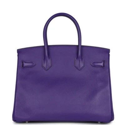 Hermès Birkin 30 Crocus Epsom Palladium Hardware