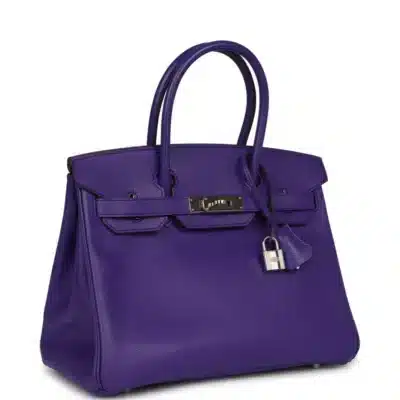 Hermès Birkin 30 Crocus Epsom Palladium Hardware