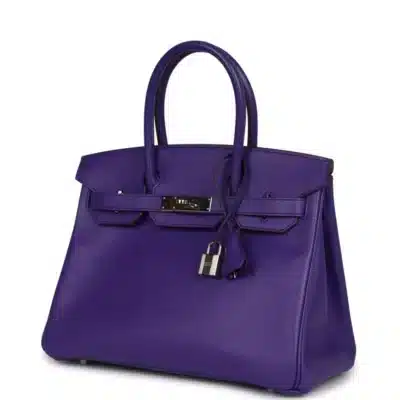 Hermès Birkin 30 Crocus Epsom Palladium Hardware