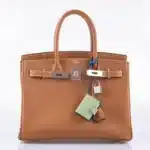 Hermès Birkin 30 Gold Epsom Palladium Hardware