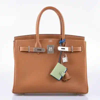 Hermès Birkin 30 Gold Epsom Palladium Hardware