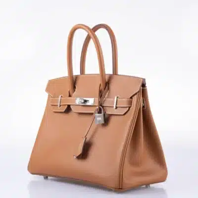 Hermès Birkin 30 Gold Epsom Palladium Hardware